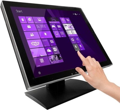 17 Inch Pro Commercial Grade Capacitive LED Backlit Multi-Touch HDMI Monitor,