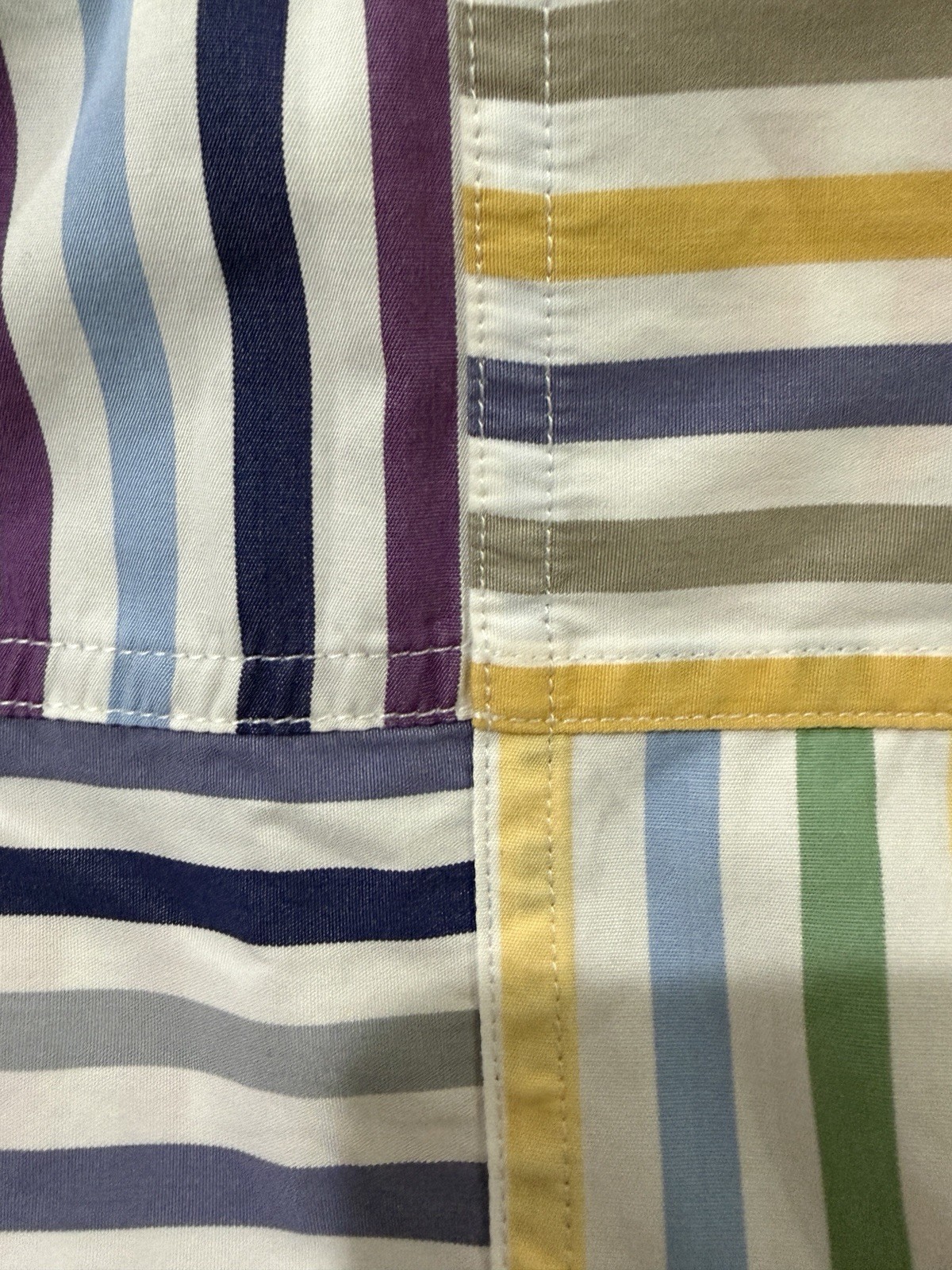 Faconnable Patchwork Multicolor A. Goldberg Sz L … - image 12