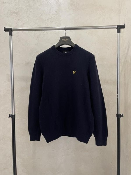 Men Lyle & Scott Sweater Navy 36 / S / 44
