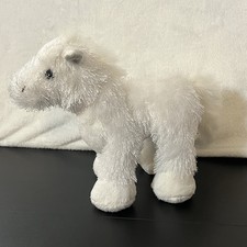 Ganz Webkinz American Albino Horse Pony No Code Plush Stuffed Animal White