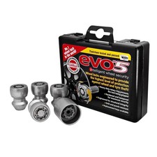 EVO MK5 12 x 1,50 mm Chrom Diebstahlsicherung Radschrauben BMW M3 2010