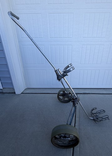 Vintage BAG BOY Carrier Push-Pull Collapsible Golf Cart Made in USA 4252385