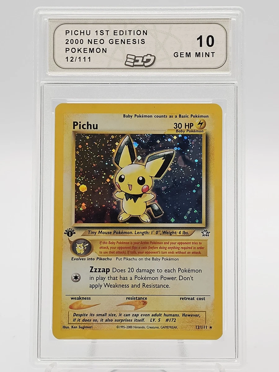 Pichu 12/111 Neo Genesis for sale | eBay