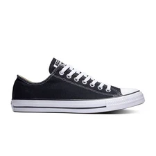 UNISEX CHUCK TAYLOR ALL STAR OX BLACK M9166-001-SIZE 6