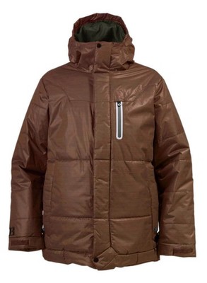 Burton スノーボードジャケット サイズS ブラウン Burton RA Durban Snowboard Jacket, Men's Medium, Woody Brown New