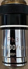 Zeiss Ph 3 Plan 100/1,25 Oel (Öl) 160/- Phasenkontrast Mikroskop Objektiv