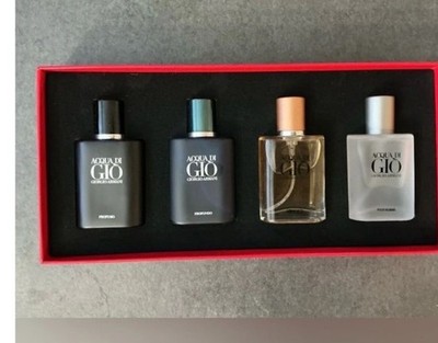 Giorgio Armani Acqua Di Giò mini fragrance gift set containing
