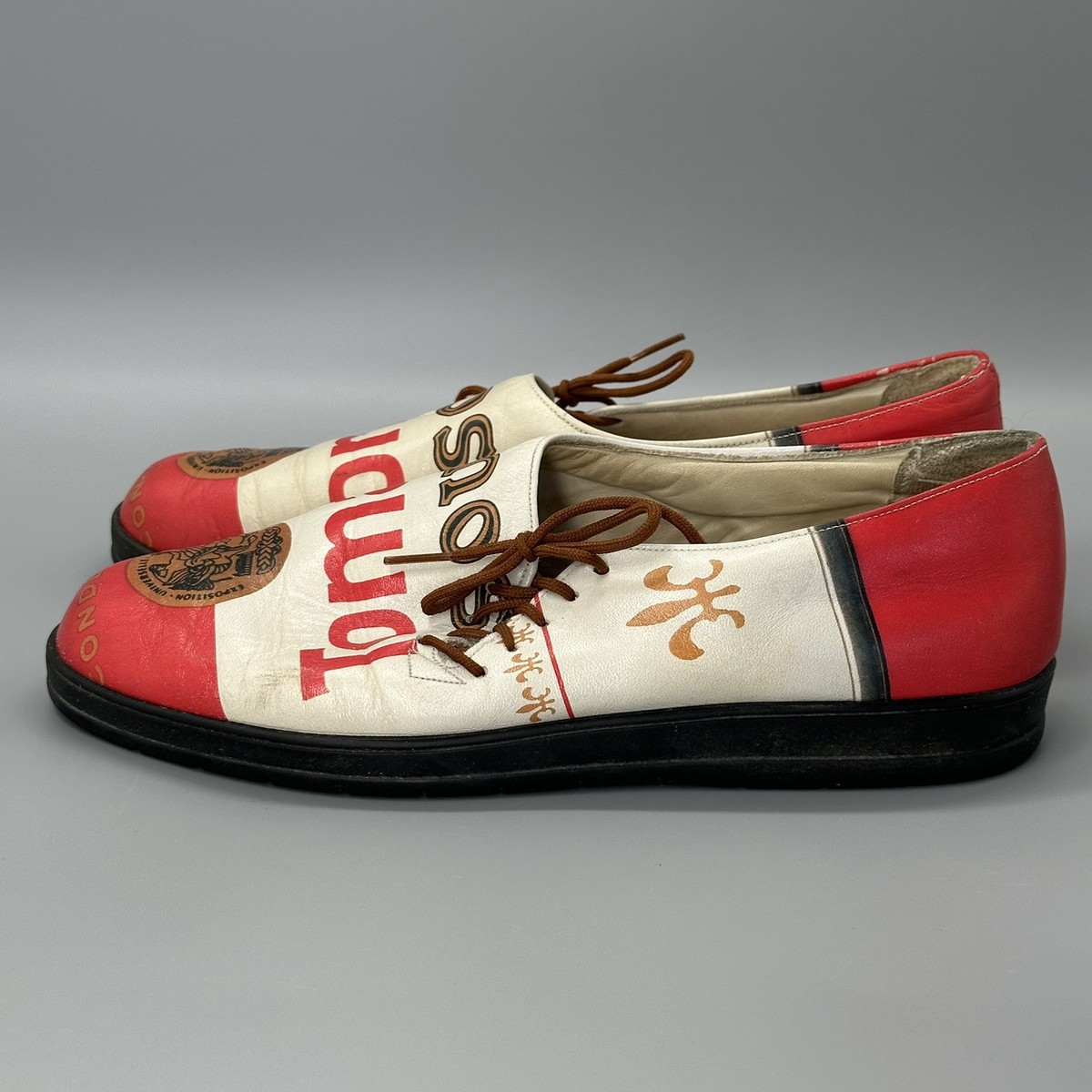 Andy Warhol Campbell's Tomato Soup Flat Oxford Shoes Womens Size 9