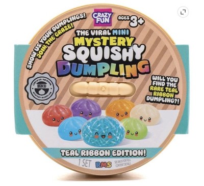NEW RELEASE RMS Mini Mystery Squishy Dumpling Teal Ribbon Edition Lot Of 10