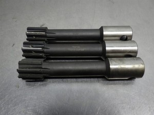 3 NEW! Proto-Cutter Brazed Carbide-Tip Cool Fed 1" 8FL Reamers 1" SHK 5/8" Arbor