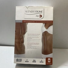 Slendertone Abs6 Stomach Toning Belt X-10 w/ Charger + Device & Accessories A++