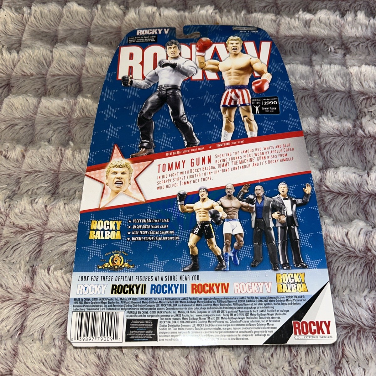 Jakks Rocky Balboa ROCKY 5 Tommy The Machine Gunn RARE | eBay
