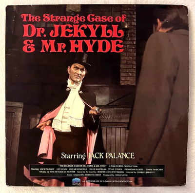 The Strange Case of Dr. Jekyll and Mr. Hyde 1968 Laserdisc Jack Palance Horror