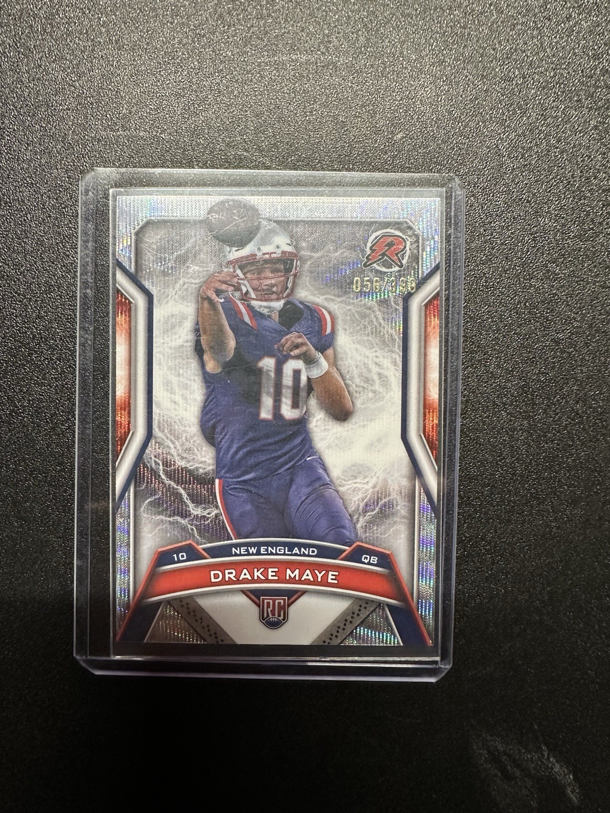 2024 Topps Resurgence - Rookies Drake Maye #164 Surge Refractor /399 (RC)