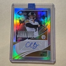 Chris Boswell 2025 Panini Absolute #SS-CBL Auto Standouts /199