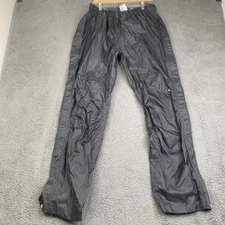 Outdoor Research Pants Mens XL Black Waterproof Nylon Rain Hiking Trail Zip