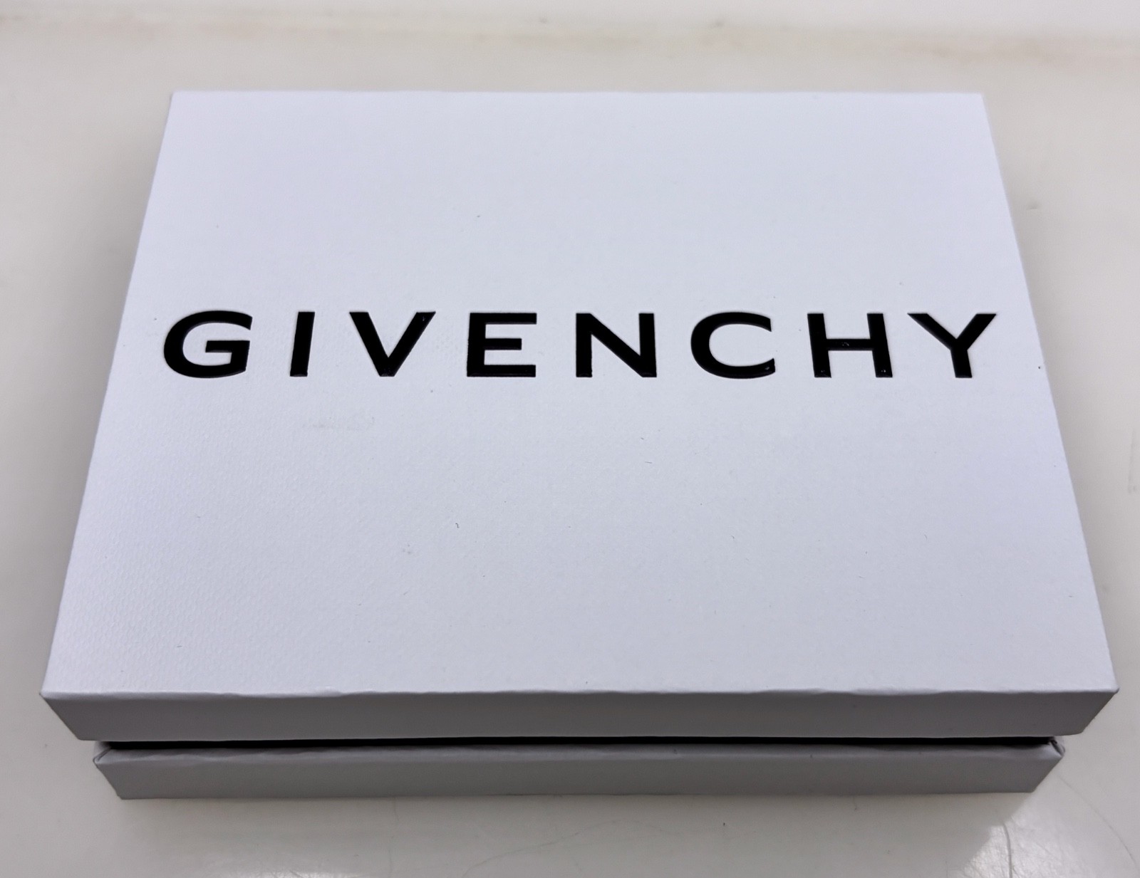 Givenchy Black Leather Billfold Wallet  Italy New  -  32119 image 9