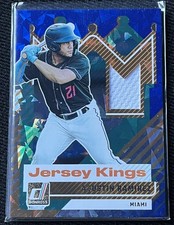 2025 Donruss Baseball - Agustin Ramirez Blue Ice Jersey Kings Patch Marlins