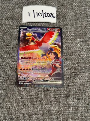 #ad #ad Ethan#x27;s Ho Oh ex 230 182 Sv10: Destined Rivals Holo $170.00