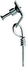6 Foot Pre-Tied Ceiling Wire With Pin And Clip-100 Per Package (SWP612)