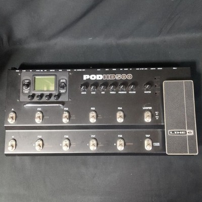 Line 6 POD HD500 Guitar Multi-Effects Processor Amp Simulator Working Confirmed