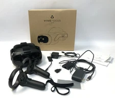 HTC Vive Focus Vision — Mixed Reality & PC VR Headset + Controllers + Extras!