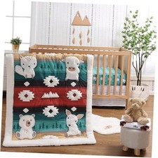 4 Piece Baby Crib Bedding Set for Boys  Girls - Newborn, Infant  Toddler