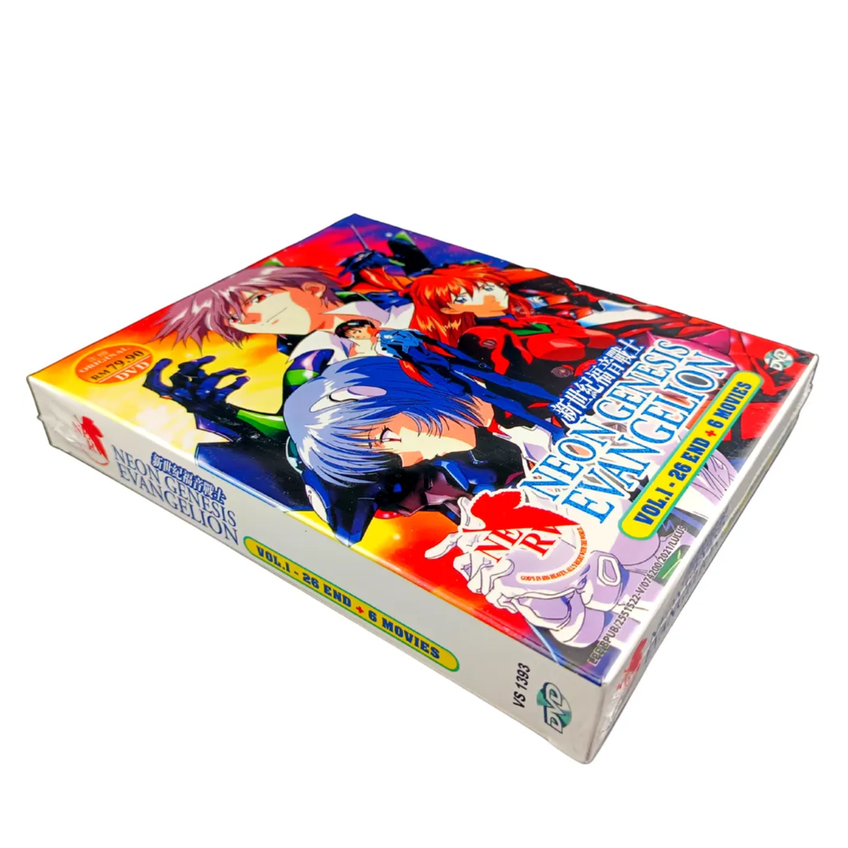 DVD Anime Neon Genesis Evangelion Complete TV Series (1-26) +6