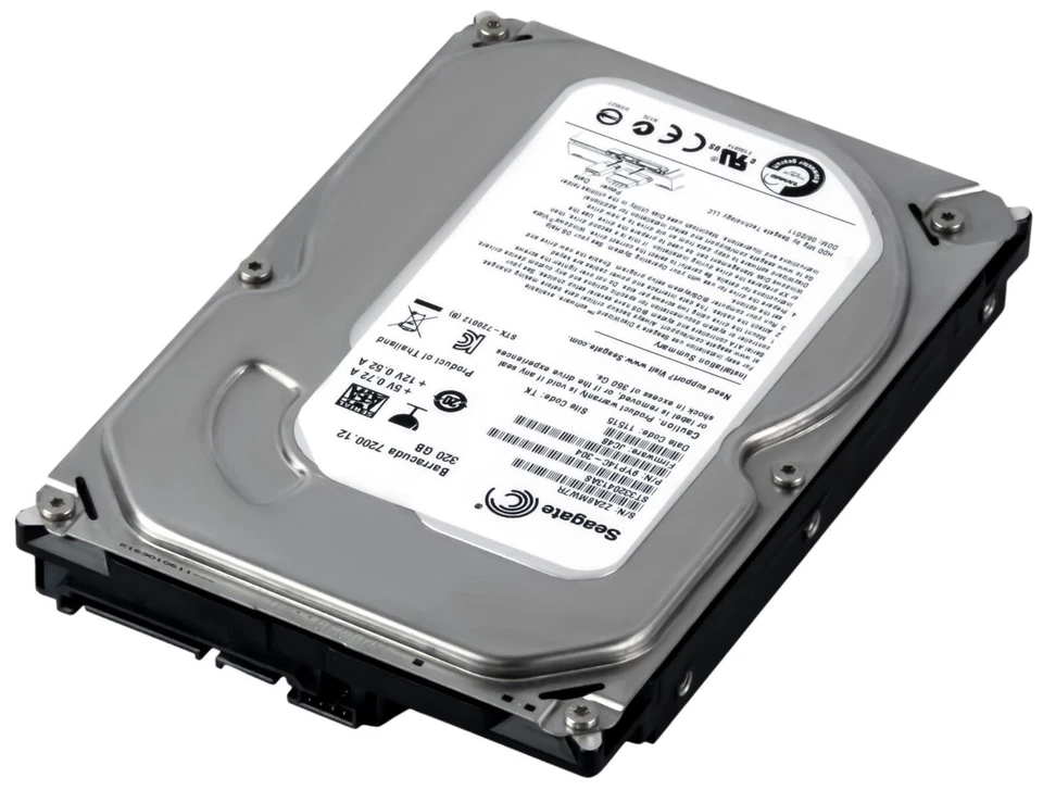 Hard Drive Seagate Barracuda 7200.12 ST3320413AS 320GB 7.2K 16MB SATA III 3.5'' - Image 3 of 3