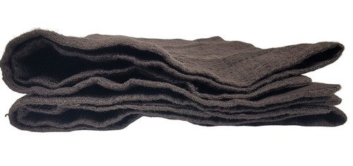 Pottery Barn Belgian Flax Linen Waffle Weave Sham Std Dark Chocolate OB READ - Picture 8 of 8