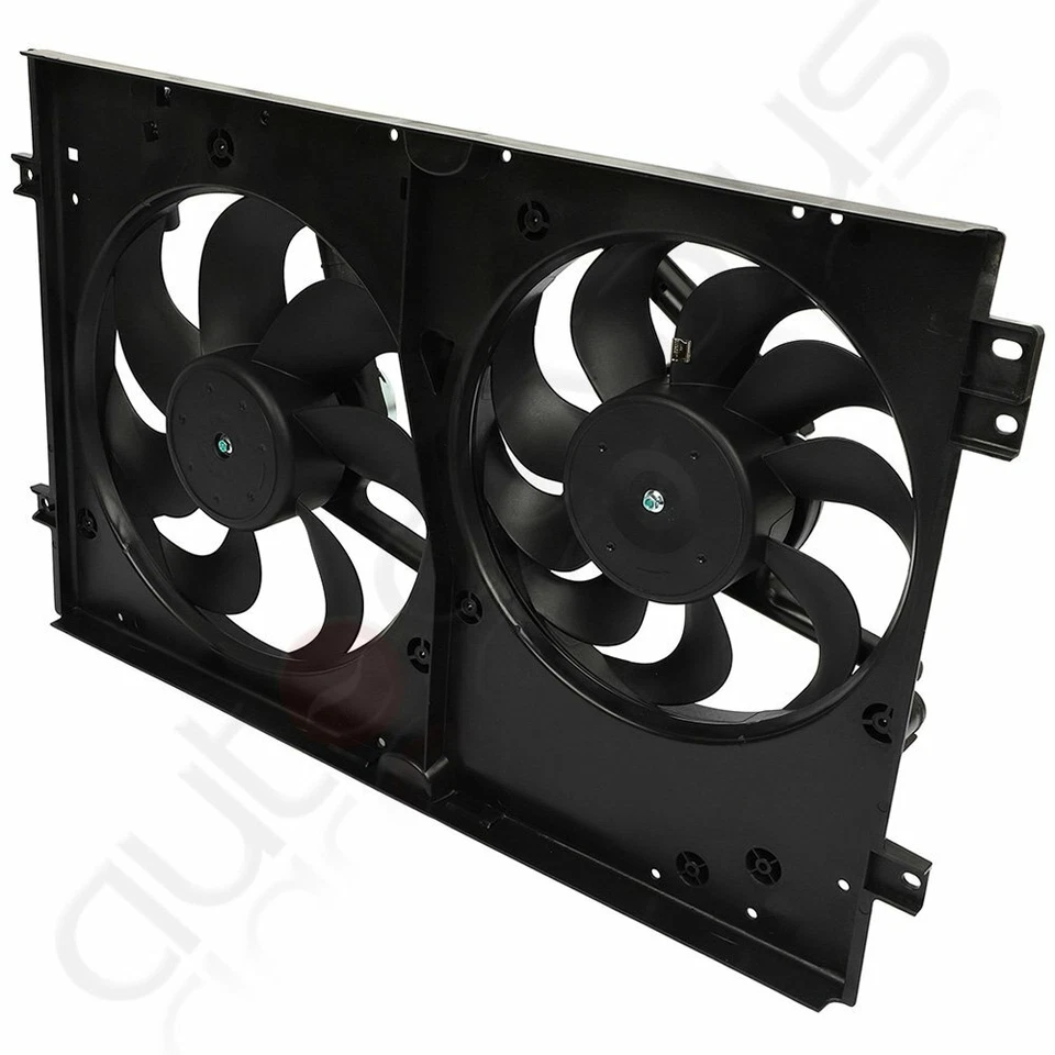 Conjunto de ventilador condensador radiador para Volkswagen Golf 1999 2000 2001 2002-2006 Foto 3 de 4