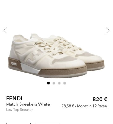 Fendi Match Sneaker 