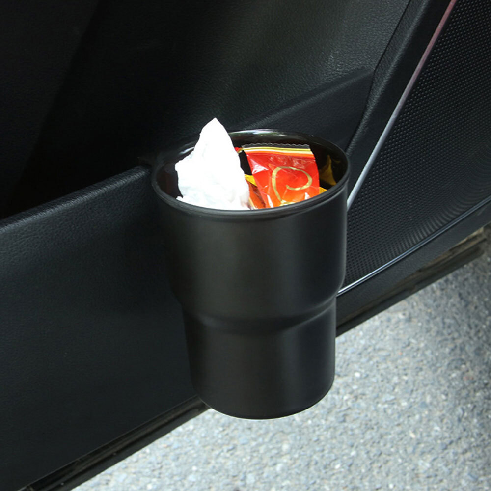 Car Trash Can Cup Holder Air Vent Drink Bottle Door Mount Stand Car Accessories