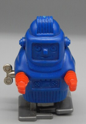 Vintage 1960s Tomy MINIROBOT w/ box wind up ROBOT toy MIGHTY