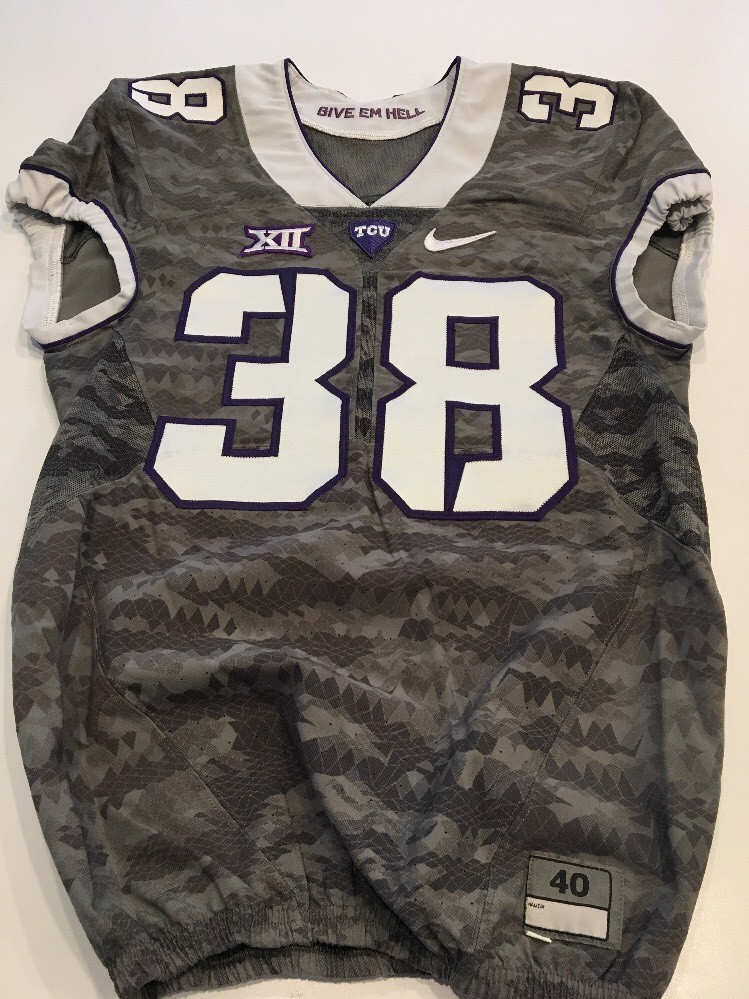 NCAA TCU ホーンドフロッグス NIKE リミテッドジャージ【2XL】 Men's Nike Purple TCU Horned Frogs Replica Full-Button