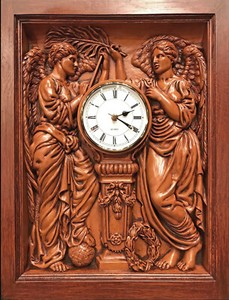 RMS Titanic New York Reception Clock Chelsea Piers Replica White Star Line