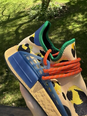 Adidas NMD Hu Pharrell Animal Print Leopard Pulse Amber  display picture 1