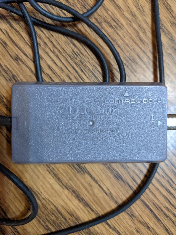 Original OEM Nintendo NES RF Switch NES003 RF Modulator Cable FREE