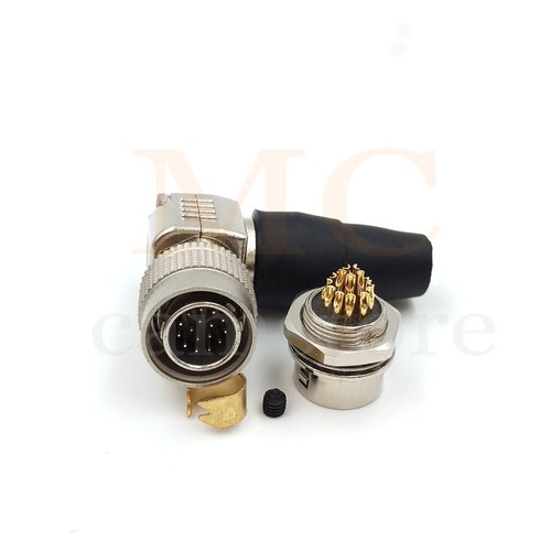 Hirose 16-pin,HR10A-10P-16P(73)HR10A-10R-16S power connector plug and socket - Picture 5 of 7