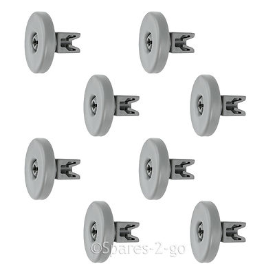 UNTERE KORBRÄDER x 8 für TRICITY BENDIX AEG Geschirrspüler
