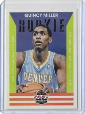 2012-13 Panini Past And Present Quincy Miller Rookie Card #197 Denver Nuggets RC