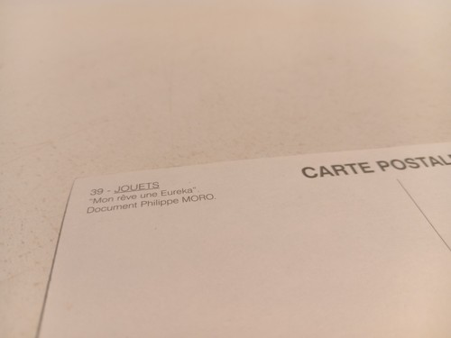 Carte Postale Eureka de la marque de voitures à pédales mon reve !!! - Afbeelding 2 van 2