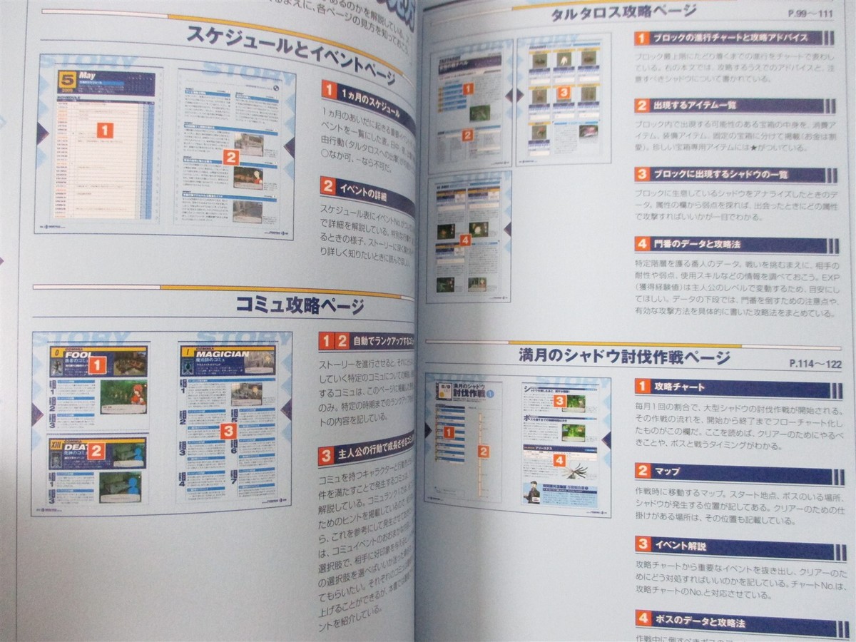 PERSONA 3 P3 Official Guide Sony PlayStaiton 2 Japan Book