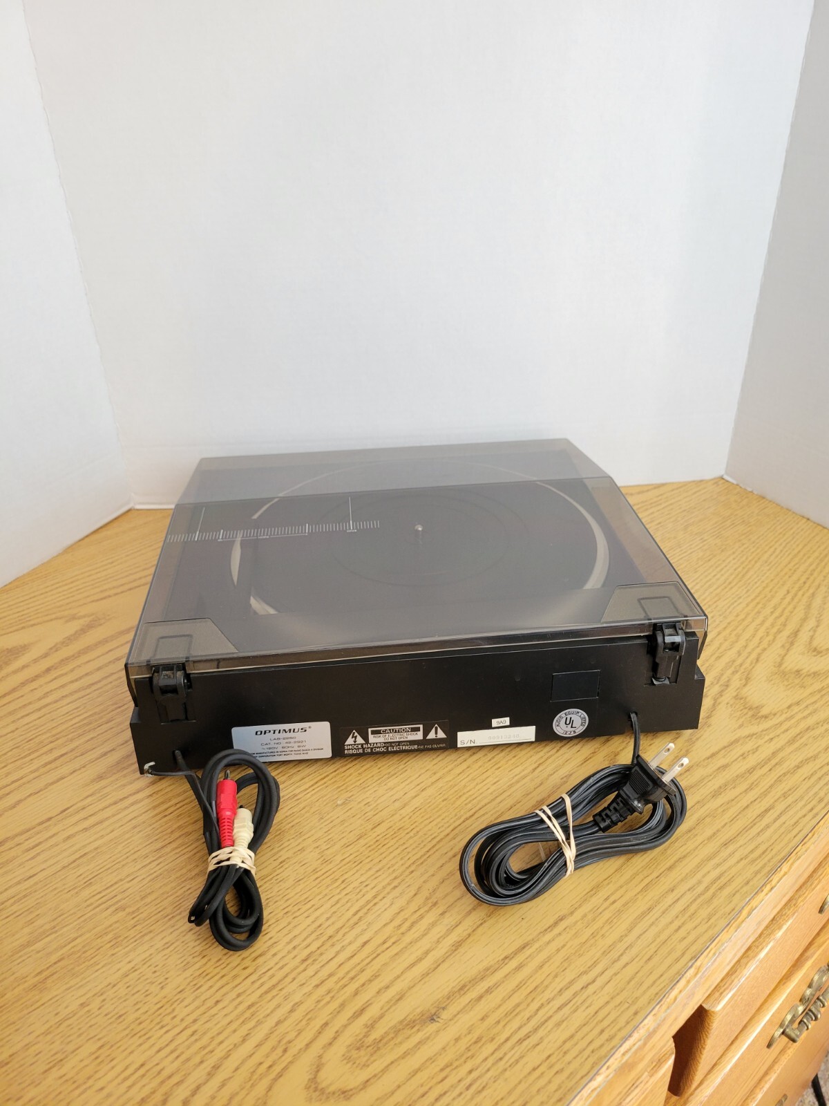 Vintage Optimus Linear Tracking Belt Drive Fully Automatic Turntable