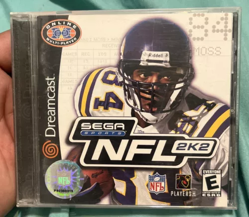 NFL 2K2 (Sega Dreamcast, 2001) CIB Complete w/Manual Tested