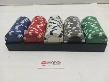 CHH Poker Casino Dice Style Chips Set (100 Piece), 11.5 gm