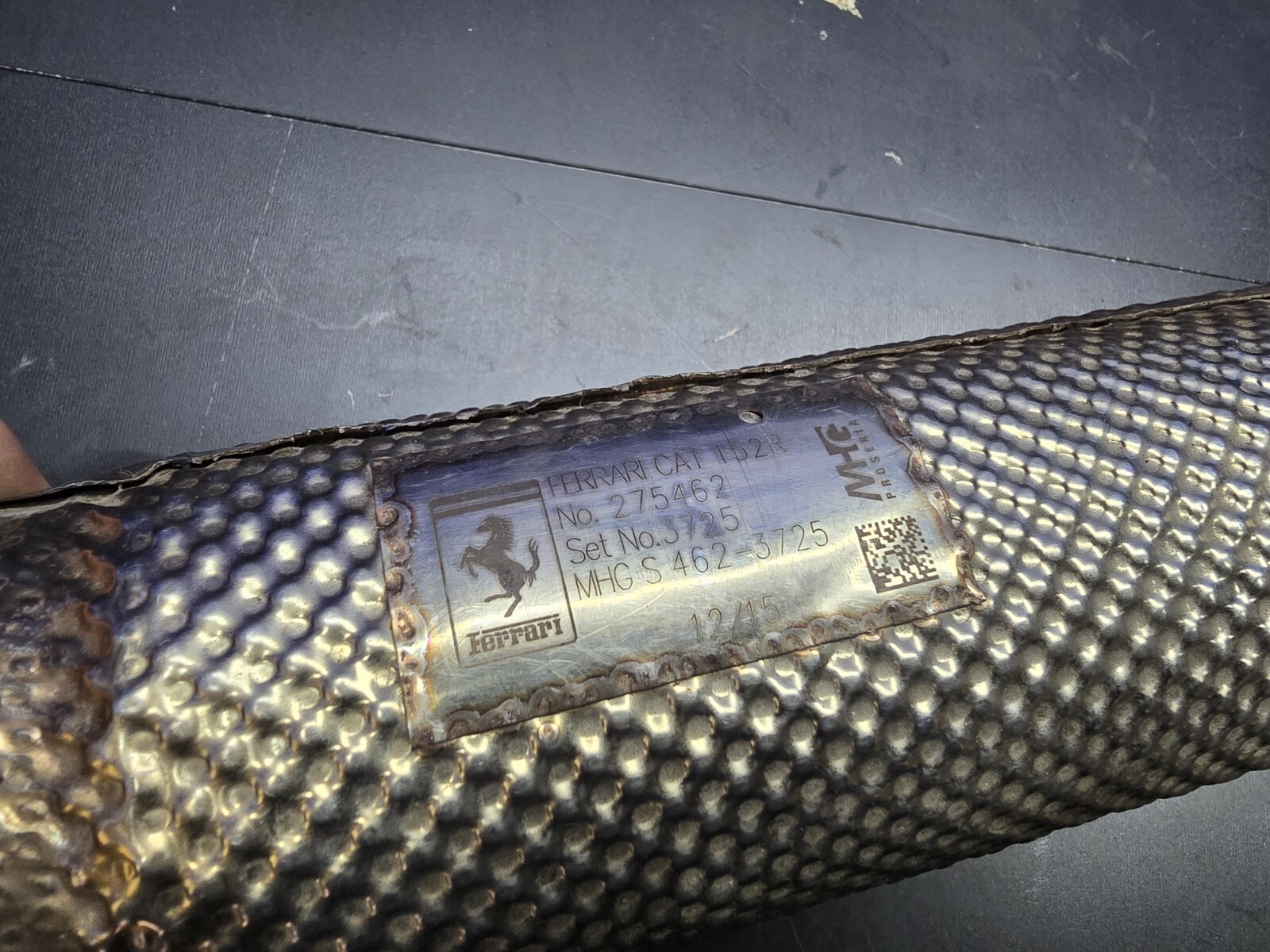 Ferrari 812 F12 275462 COMPL. RH EXHAUST CATALYTIC CONVERTER  USED