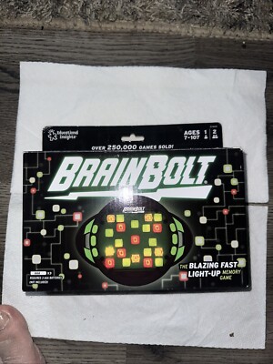 Brain Bolt Educational Insights Blazing Fast Light Up Memory Brand New