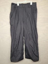 Columbia Women's SZ M Bugaboo Snow Ski Pants Lined Omni-Tech Zip Pockets Black