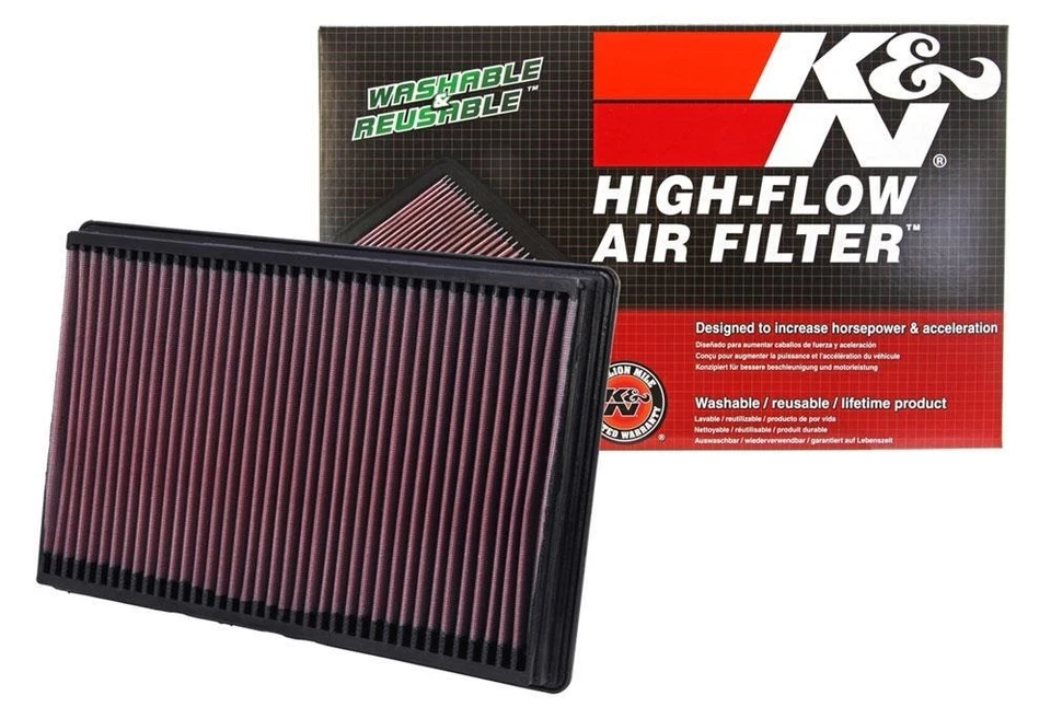 Filtro aria sportivo K&N 33-2247 DODGE RAM 1500 PICKUP 3.0 3.6 5.7 2002-2014 - Immagine 2 di 4